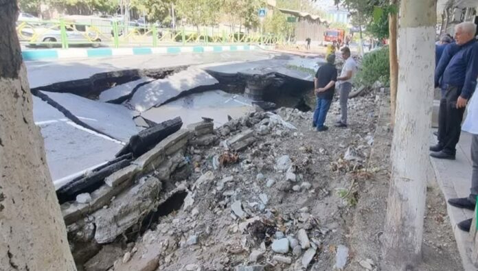 أزمة هبوط الأرض في طهران: كارثة بيئية وشيكة