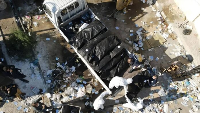 اكتشاف جثث جديدة في أحد مقرات حزب الله والميليشيات العراقية المدعومة من إيران في دمشق