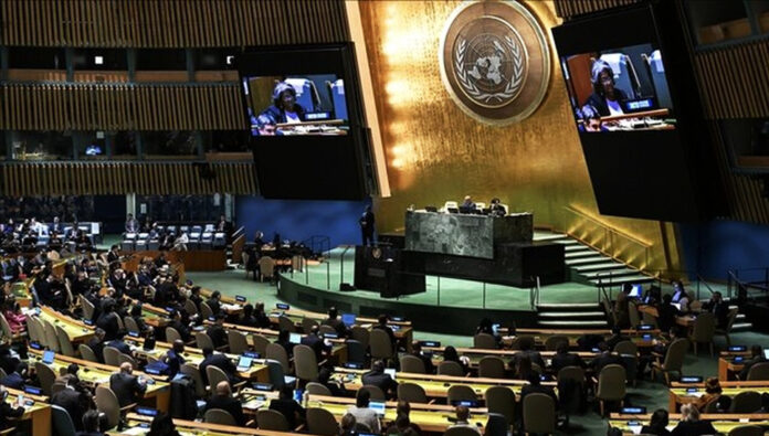 الجمعية العامة للأمم المتحدة تدعو لإقامة دولة فلسطين