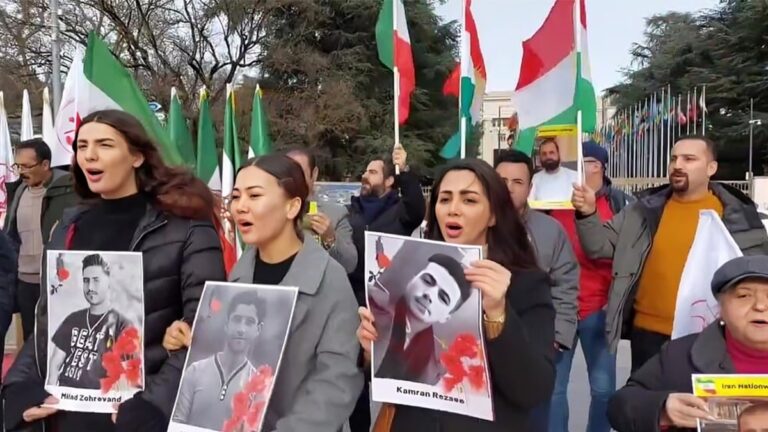 مظاهرات إيرانيين في أوروبا وكندا وأستراليا  ضد النظام الإيراني وإدانة أحكام الإعدام في إيران