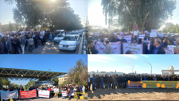 موجة احتجاجات واسعة في إيران