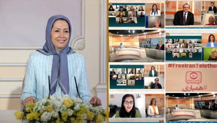 رسالة السيدة مريم رجوي بمناسبة النجاح الكبير للحملة التاسعة والعشرين للتضامن الوطني لدعم قناة “سيماي آزادی”