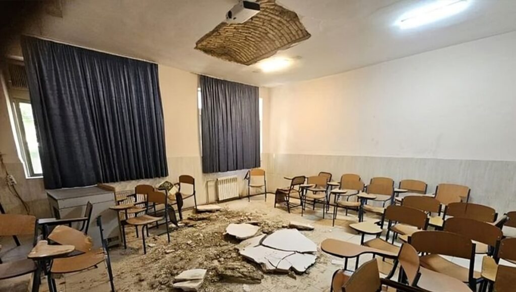 أزمة سلامة المدارس في إيران