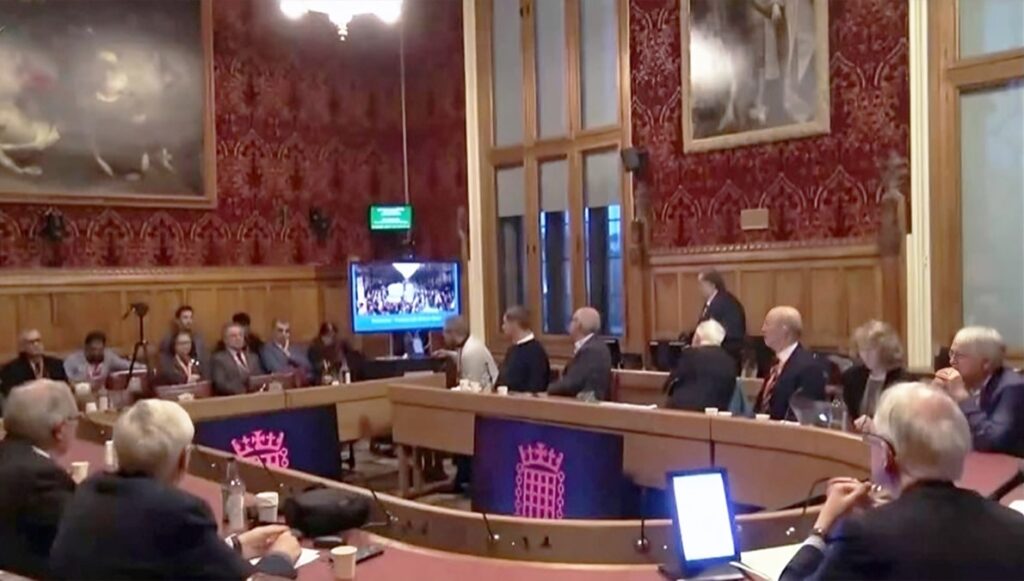 مؤتمر في البرلمان البريطاني: دعم أعضاء في مجلسي العموم واللوردات لبرنامج السيدة مريم رجوي