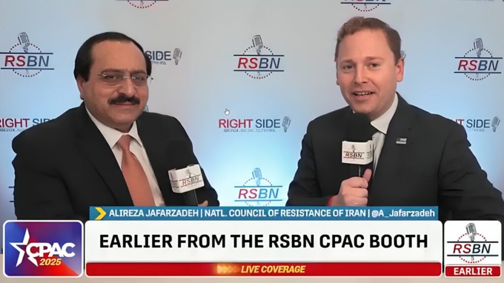 الطموحات النووية للنظام الإيراني ومسار التغيير: رؤى من علي رضا جعفر زاده في مؤتمر CPAC