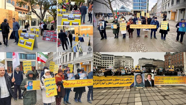 تقرير: تظاهرات أنصار مجاهدي خلق في أوروبا و كندا ضد حكم الإعدام في إيران