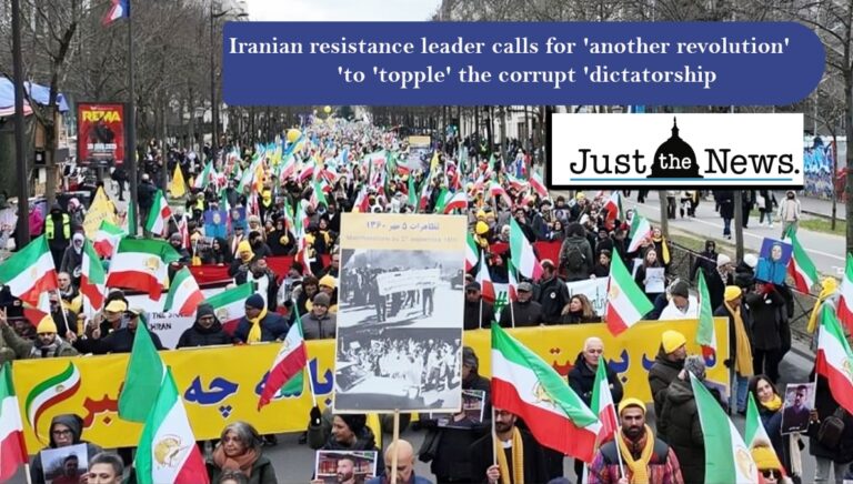  مريم رجوي تدعو إلى “ثورة جديدة” لإسقاط نظام طهران