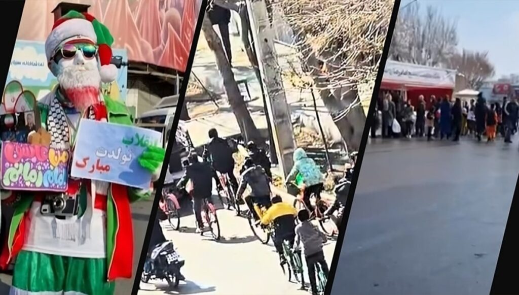 فشل دعاية خامنئي في استعراض ذكرى الثورة الإيرانية