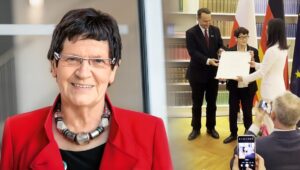 جائزة بولندا - ألمانيا الخاصة لعام 2025 تُمنح للبروفيسورة ريتا زوسموت-  تهنئة من السيدة مريم رجوي