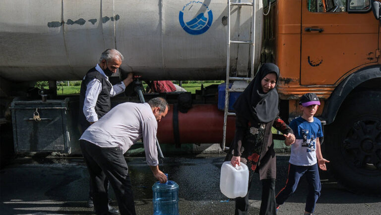 أزمة المياه في إيران: آفاق تقنين المياه في طهران