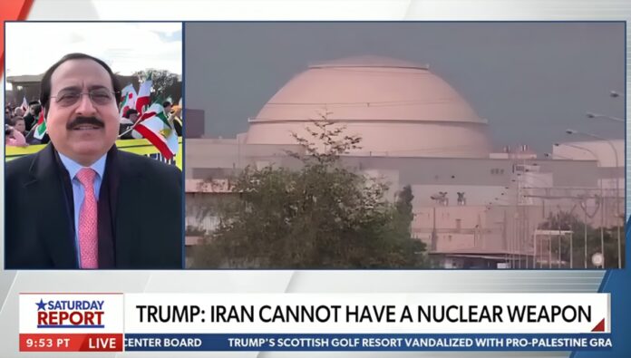 نيوزماكس:  مظاهرة حاشدة في واشنطن تطالب بإيران حرة وإسقاط نظام الملالي