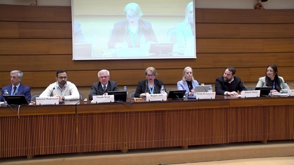 جنيف – المقر الأوروبي للأمم المتحدة : مؤتمر حول تدهور وضع حقوق الإنسان وموجة الإعدامات في إيران