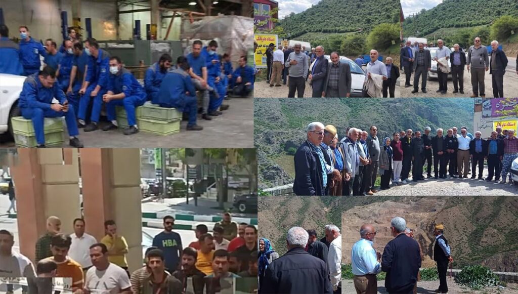 من شمال البلاد إلى جنوبها… موجة احتجاجات تُنذر بانفجار اجتماعي وشيك في إيران