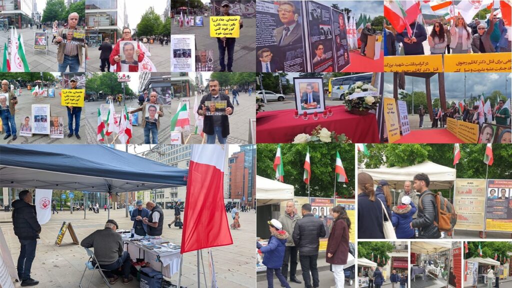 مظاهرات في باريس وبرلين وجنيف ومانشستر تفضح جرائم الإعدامات في إيران