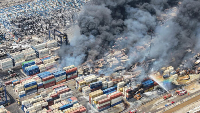 رسالة مريم رجوي وتصريح المتحدث باسم مجاهدي خلق بشأن انفجار واسع في ميناء رجائي ببندر عباس