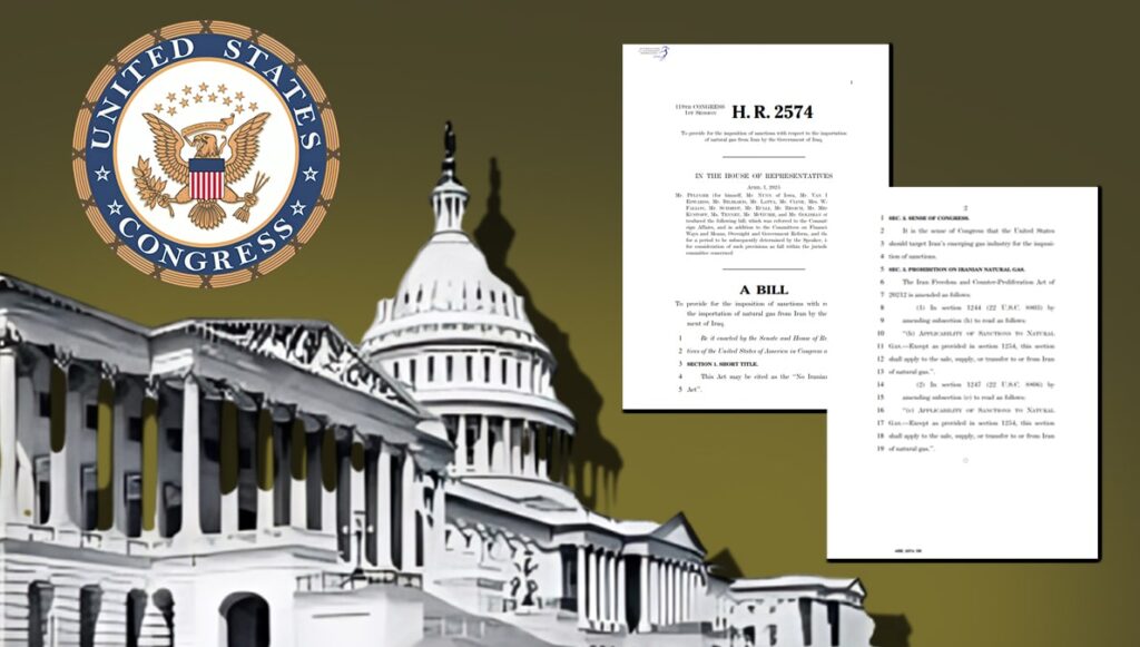 مشروع قانون أميركي جديد لمعاقبة العراق بسبب استيراد الغاز الإيراني