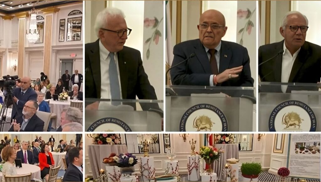 واشنطن: شخصيات أمريكية في الاجتماع النوروزي لمكتب المجلس الوطني للمقاومة الإيرانية