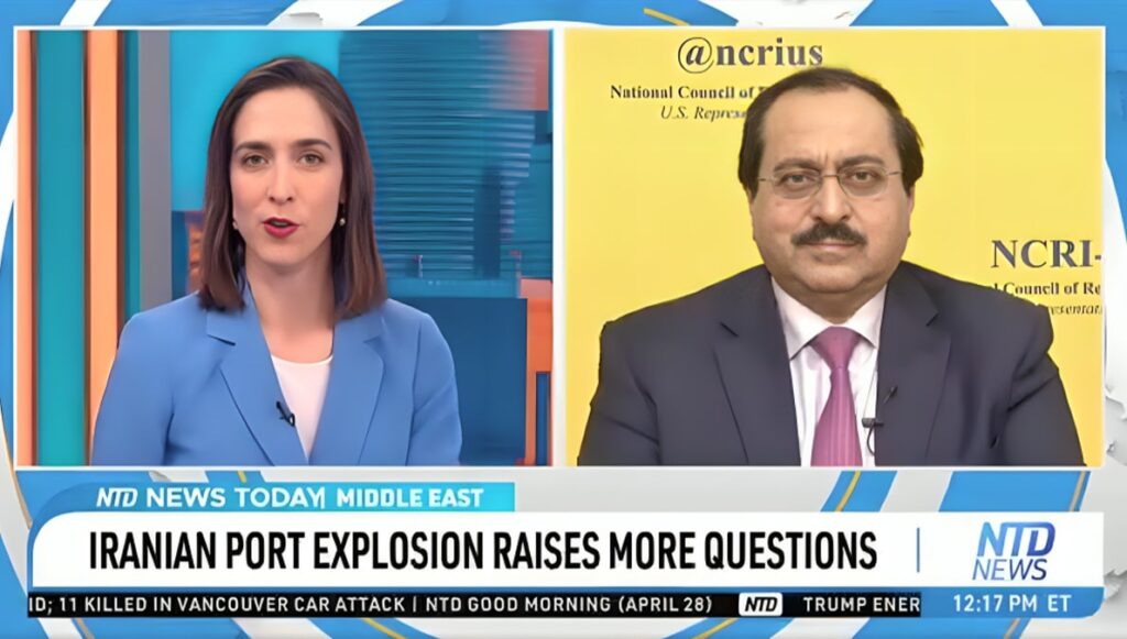 انفجار بندر عباس: علي رضا جعفرزاده يدعو إلى محاسبة حرس النظام الإيراني