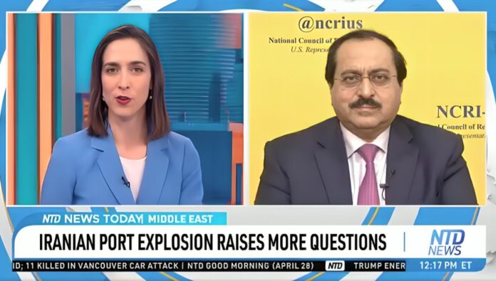 انفجار بندر عباس: علي رضا جعفرزاده يدعو إلى محاسبة حرس النظام الإيراني