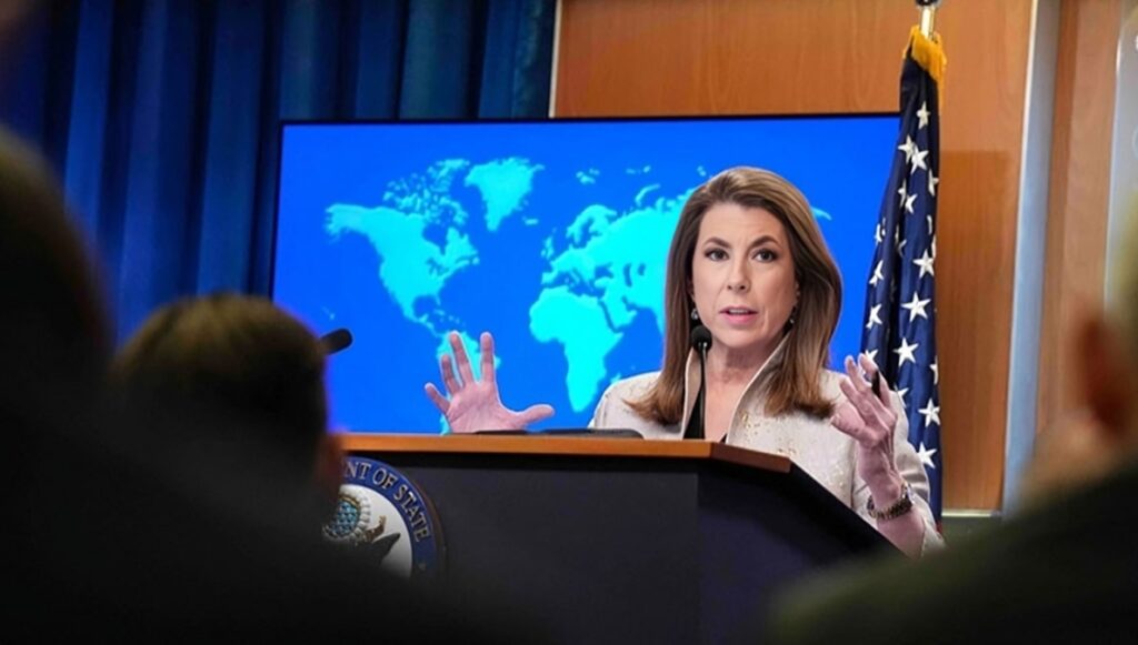 المتحدثة باسم وزارة الخارجية الأمريكية: إيران لن تحصل على سلاح نووي ولن يتم أي تخصيب لليورانيوم