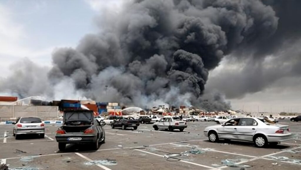 أسوشيتد برس: منشأة الانفجار في بندرعباس تابعة لبنیاد مستضعفان الخاضعة لمكتب خامنئي 