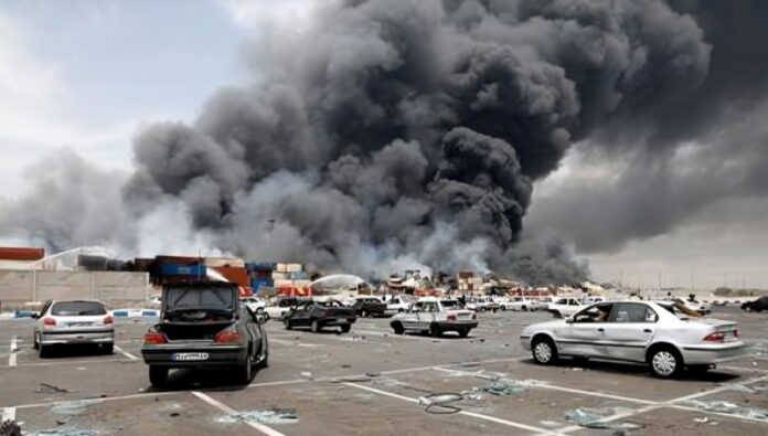 أسوشيتد برس: منشأة الانفجار في بندرعباس تابعة لبنیاد مستضعفان الخاضعة لمكتب خامنئي 