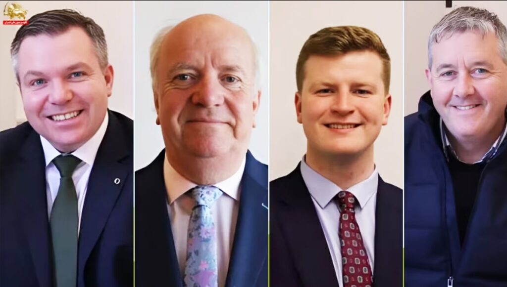 مؤتمر برلماني إيرلندي واسع النطاق يجدد دعمه لتطلعات الشعب الإيراني ومقاومته الديمقراطية 