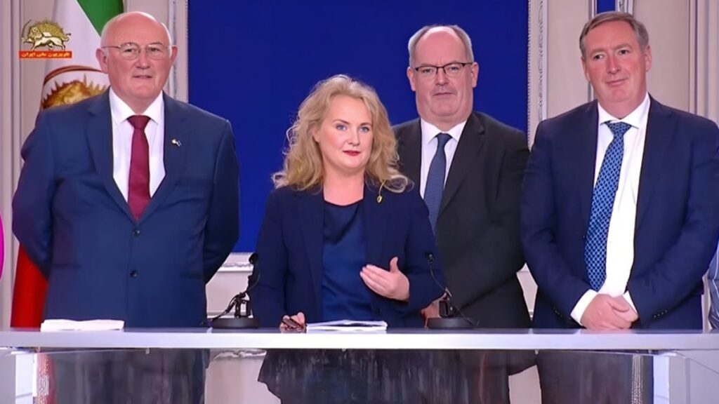 أغلبية مجلس الشيوخ الأيرلندي تدعم المقاومة الإيرانية وخطة السيدة رجوي لإيران حرة