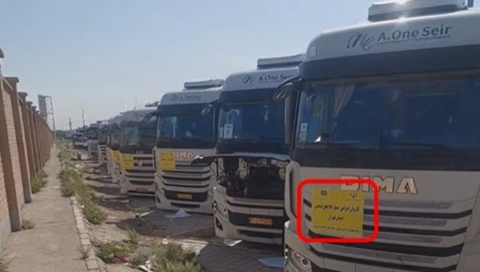 لليوم الثامن.. إضراب سائقي الشاحنات يشل إيران والنظام يرد بالقمع والدعاية