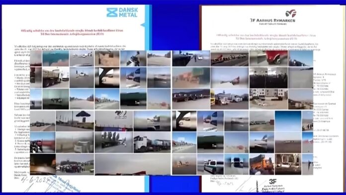 أكبر اتحادات العمال في الدنمارك تدعم إضراب سائقي الشاحنات في إيران