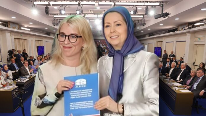 نائبة رئيس برلمان آيسلندا: خطة السيدة مريم رجوي تؤكد على الحرية والديمقراطية