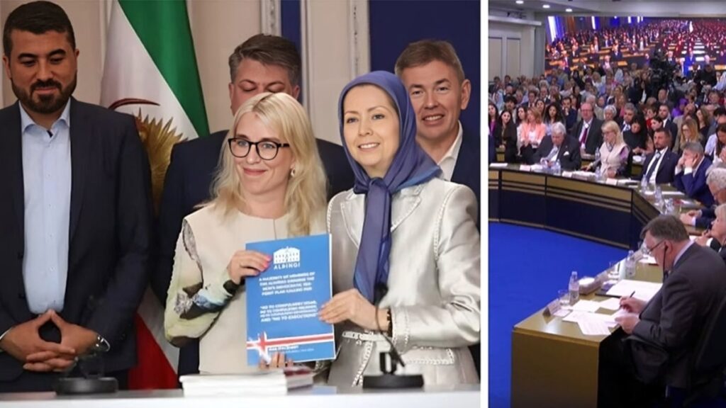 بيان أغلبية برلمان آيسلندا دعماً لخطة السيدة مريم رجوي