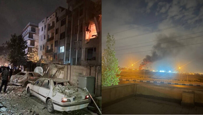 عاجل: هجمات إسرائيلية مكثفة تستهدف مواقع متعددة داخل إيران منذ ساعات الفجر الأولى