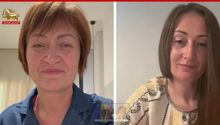 مقابلة تلفزيون المقاومة الإيرانية مع نائبتين في البرلمان المولدافيا