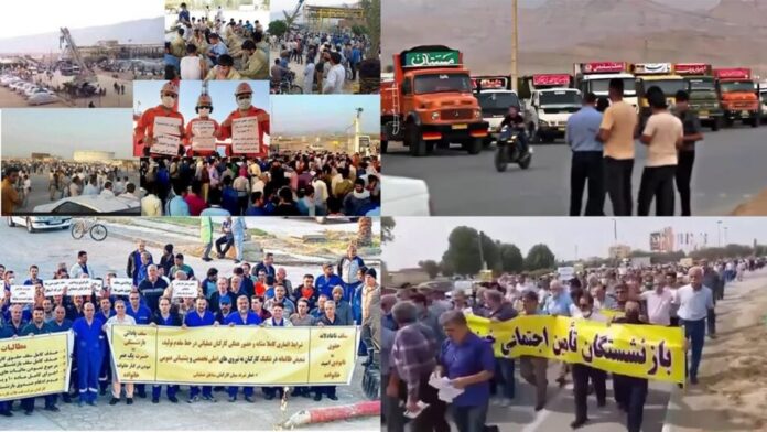 493 حركة احتجاجية في إيران خلال شهر مايو