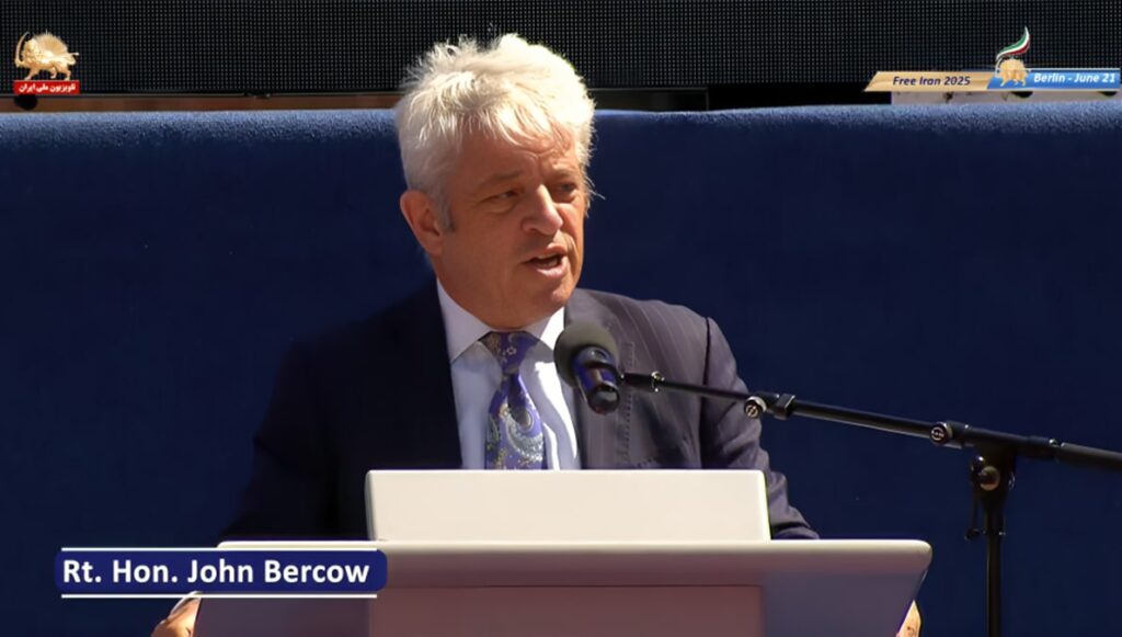 جون بيركو: هناك بديل في إيران وهو المجلس الوطني للمقاومة الإيرانیة