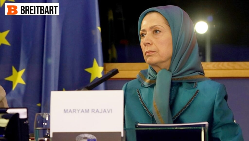 برايتبارت: مريم رجوي تدعو لرحيل خامنئي