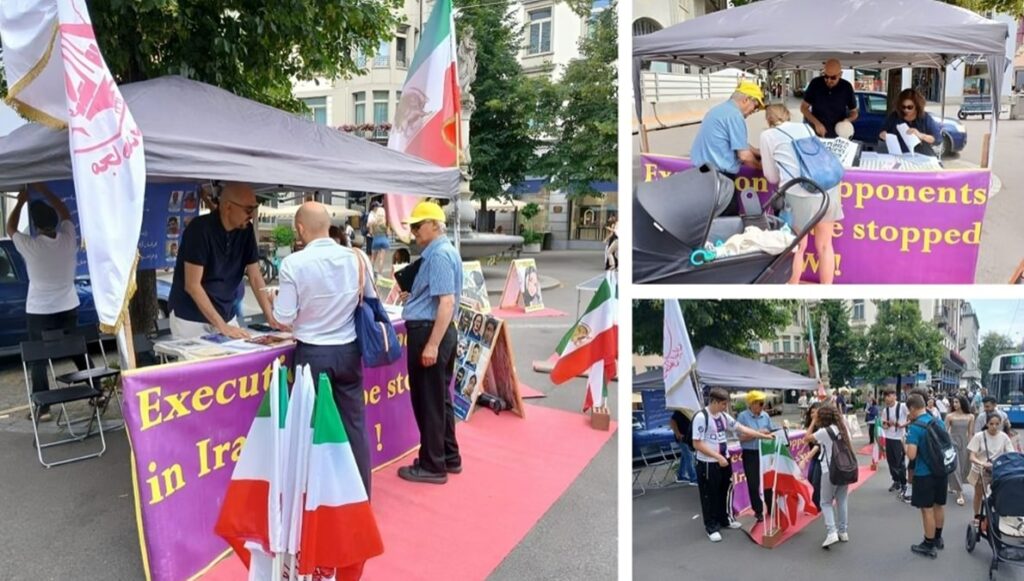من شيفيلد إلى زيورخ: دعم متواصل للمقاومة الإيرانية في أوروبا