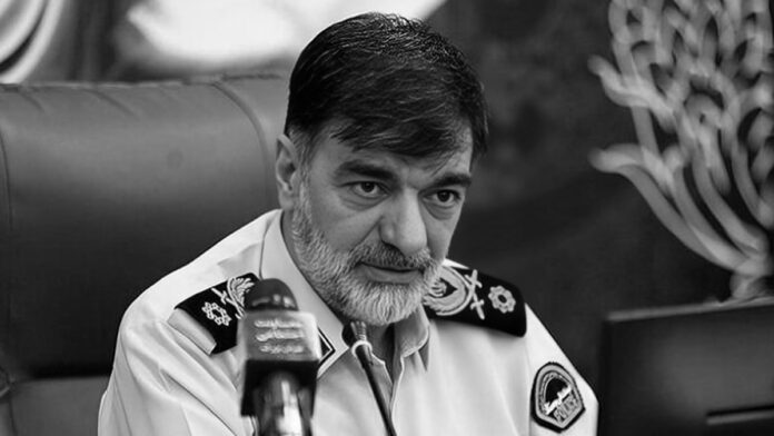 قائد شرطة النظام الإيراني والخوف من الانتفاضة الشعبية