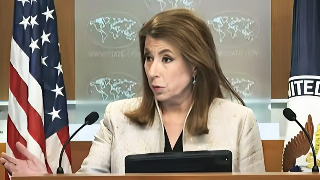 المتحدثة باسم الخارجية الأمريكية: البنية التحتية للنظام الإيراني في حالة فوضى