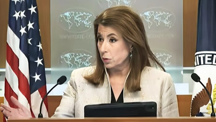 المتحدثة باسم الخارجية الأمريكية: البنية التحتية للنظام الإيراني في حالة فوضى