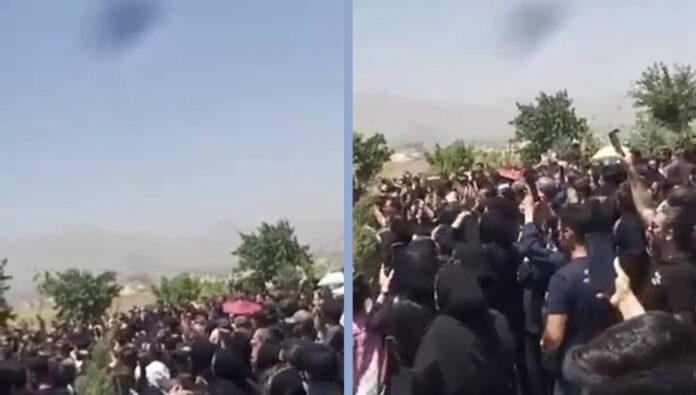 غضب أهالي همدان ضد نظام إيران: 