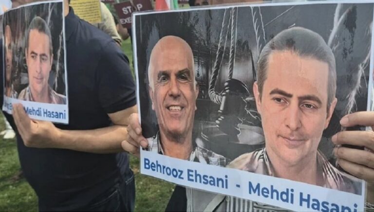 إعدام بهروز إحساني ومهدي حسني يمثل نقطة تحول في نضال إيران من أجل الحرية