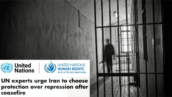 خبراء الأمم المتحدة يعربون عن قلقهم البالغ إزاء القمع في إيران بعد وقف إطلاق النار