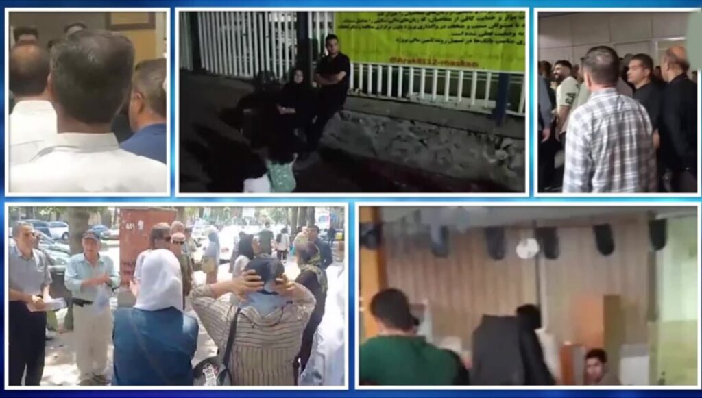 تقرير اسبوعي للاحتجاجات في إيران