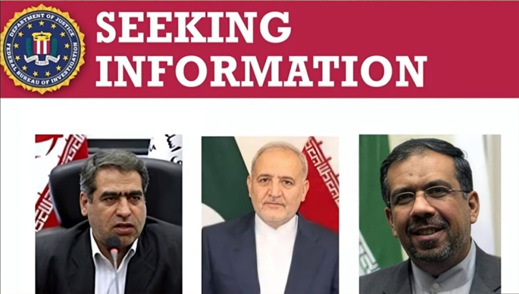 مكتب التحقيقات الفيدرالي يكشف هوية ضباط المخابرات الإيرانية المتورطين في اختطاف روبرت ليفينسون