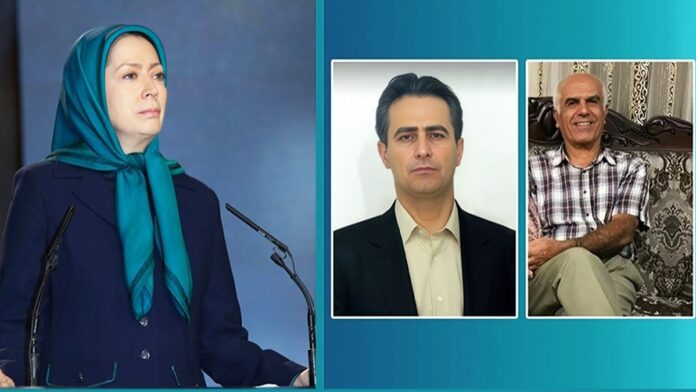 رسالة السيدة مريم رجوي بشأن إعدام تعسفي للمجاهدَين بهروز إحساني ومهدي حسني