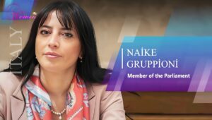 النائبة الإيطالية نايكي غروبيوني: نقف مع مريم رجوي من أجل إيران حرة وديمقراطية أخيرًا