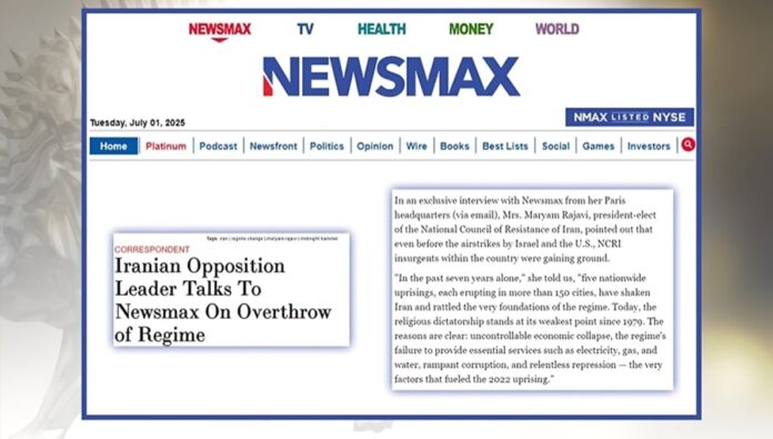 زعيمة المعارضة الإيرانية تتحدث لـ 