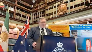 مؤتمر في برلمان أستراليا يدعم المقاومة الإيرانية ويدعو لوقف الإعدامات